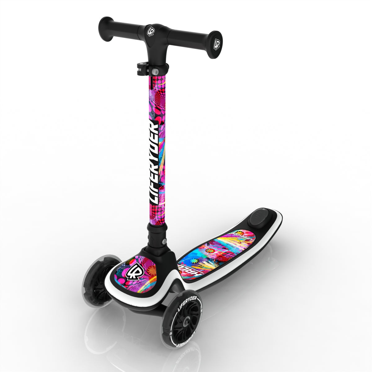 LIFERYDER HALO Blast scooter sticker set preview