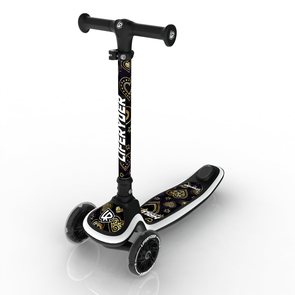 LIFERYDER HALO Hearts of Gold scooter sticker set preview