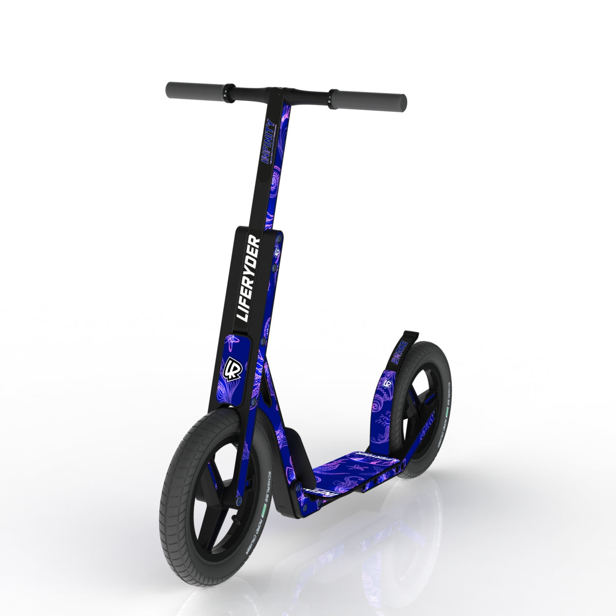 INFINITY Ultraviolet Big Wheel Scooter for Kids – LIFERYDER.UK
