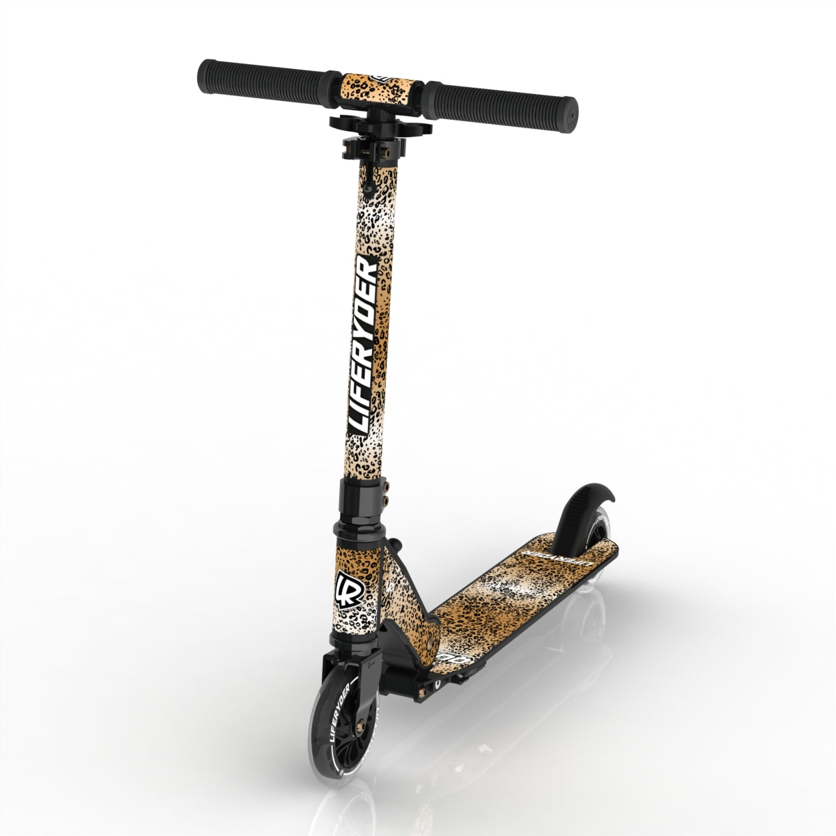 LIFERYDER QUEST Leopard Sprint scooter sticker set preview