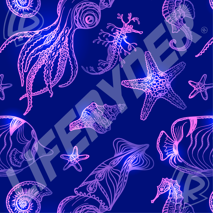 EVOLV™ Ultraviolet scooter sticker set for LIFERYDER scooters and balance bikes