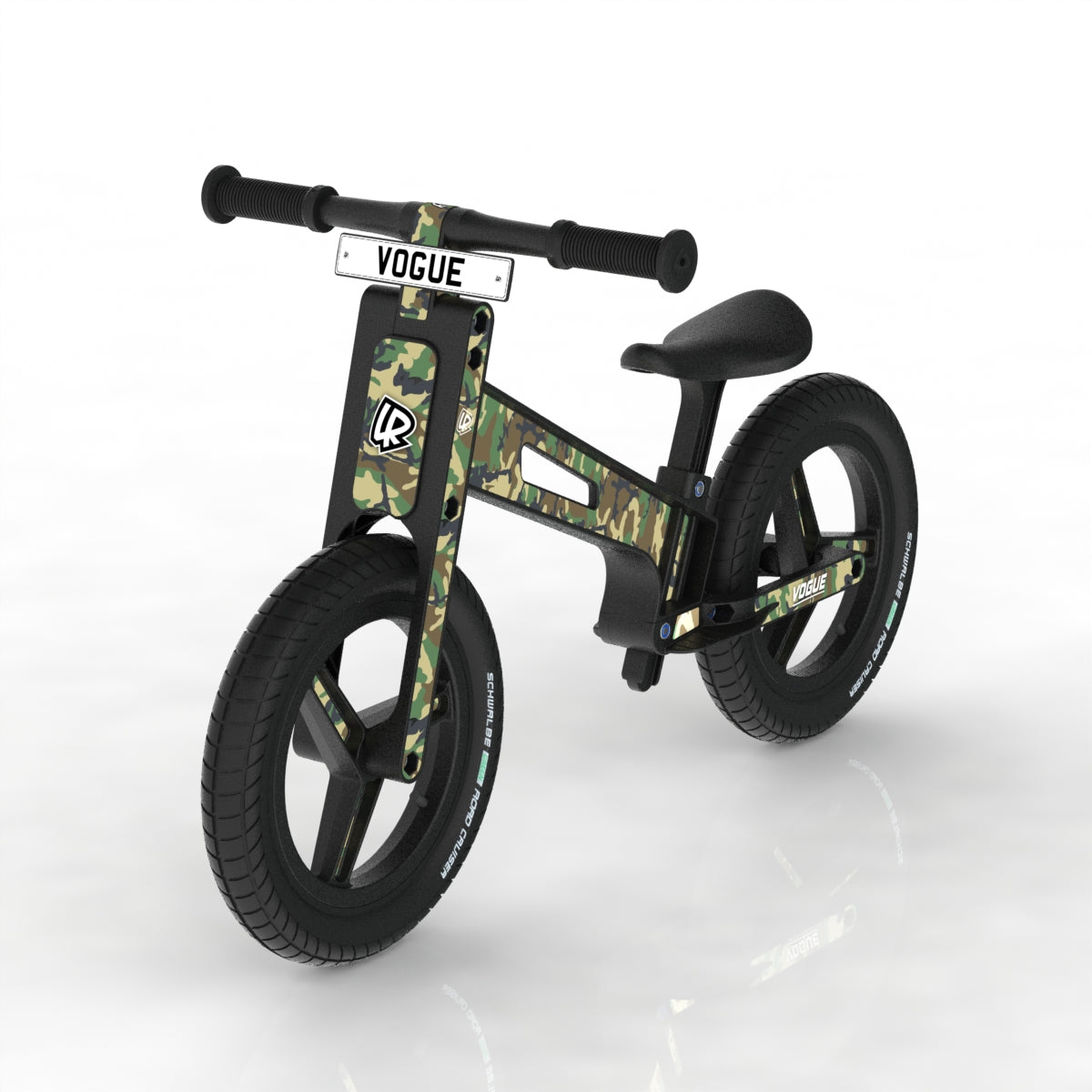 LIFERYDER VOGUE Army Camo balance bike sticker set preview