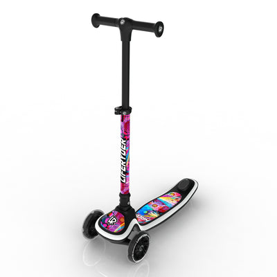 LIFERYDER HALO Blast adjustable height toddler scooter extended view