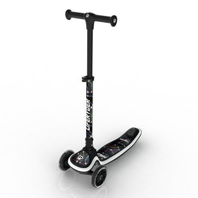 LIFERYDER HALO Cyber Metro adjustable height toddler scooter extended view