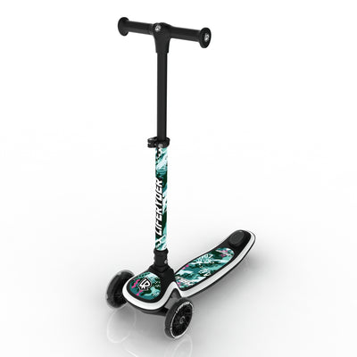 LIFERYDER HALO Ghost Rider adjustable height toddler scooter extended view