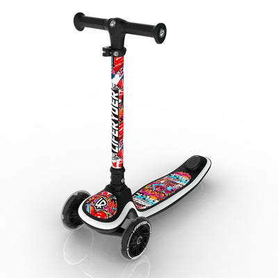 LIFERYDER HALO Graffiti scooter sticker set preview
