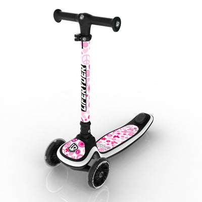 LIFERYDER HALO Peace & Love scooter sticker set preview