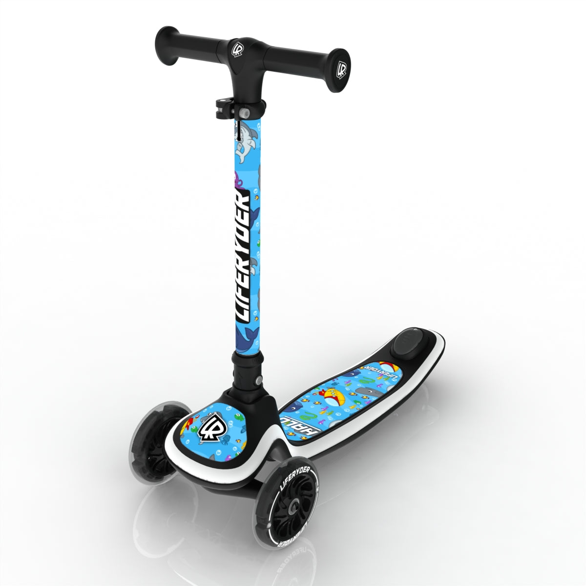 LIFERYDER HALO Under the Sea scooter sticker set preview