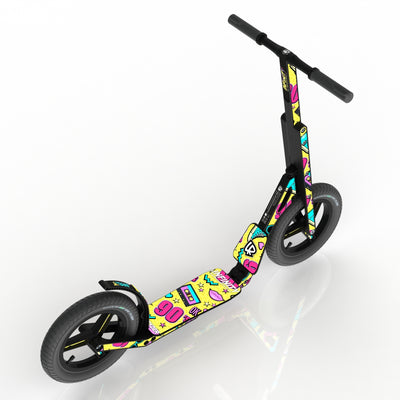 LIFERYDER INFINITY 90s 12 inch air tyre scooter top view