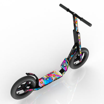 LIFERYDER INFINITY Blast 12 inch air tyre scooter top view
