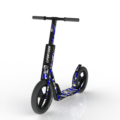 LIFERYDER INFINITY Blue Storm scooter sticker set preview