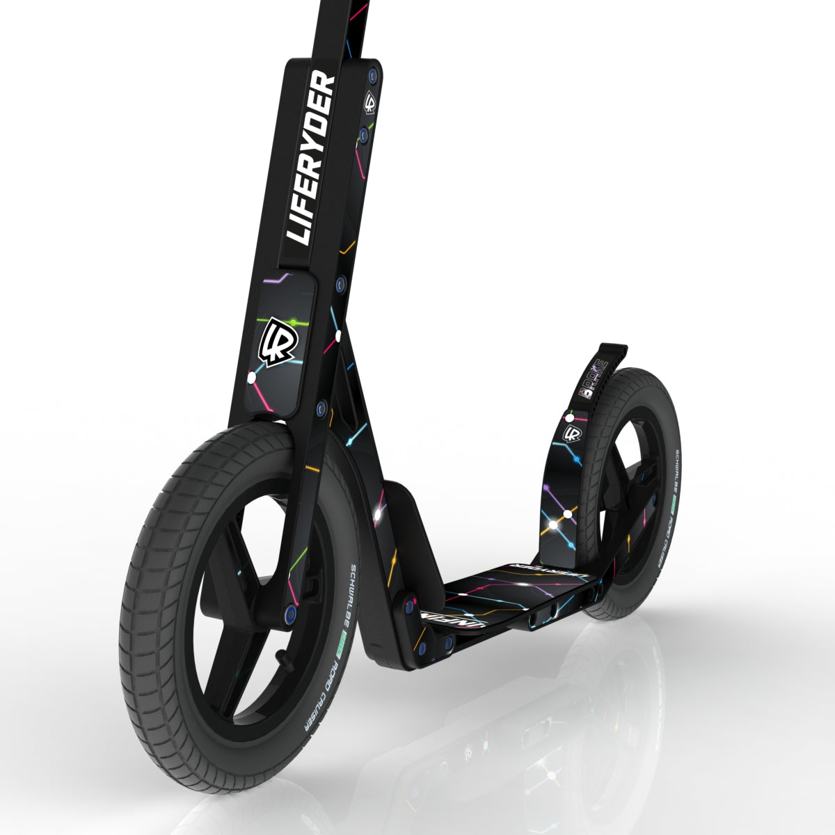LIFERYDER INFINITY Cyber Metro EVOLV graphics graphic detail
