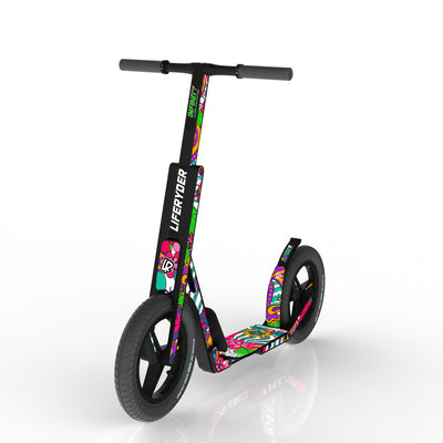 LIFERYDER INFINITY Flower Power scooter sticker set preview