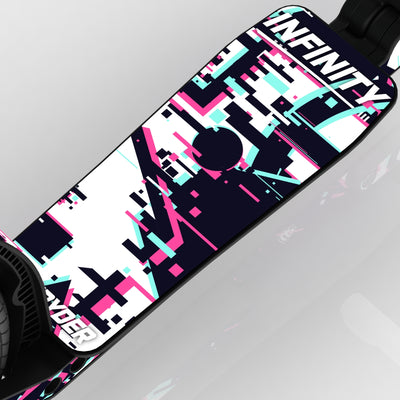 LIFERYDER INFINITY Glitch wide scooter deck deck detail