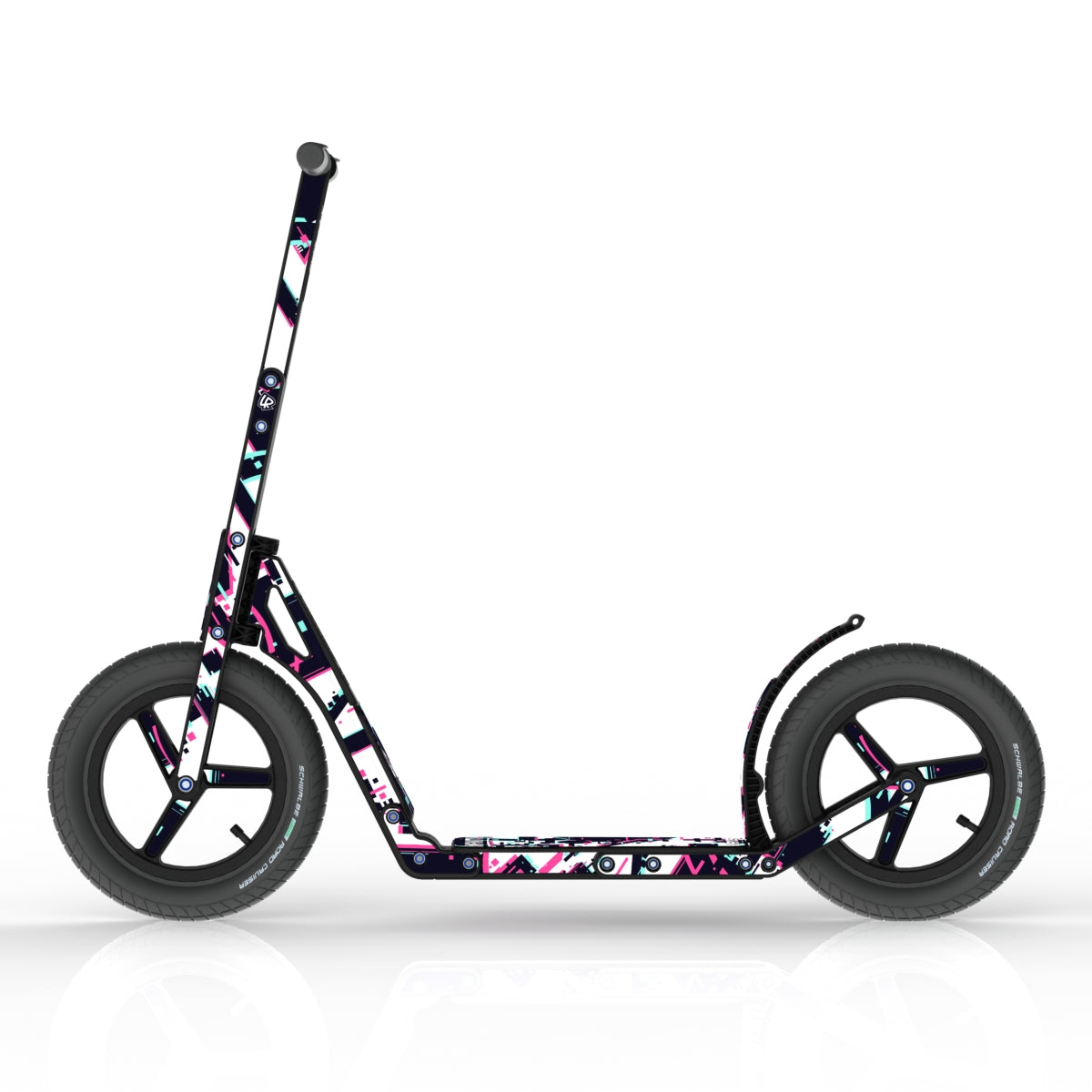 LIFERYDER INFINITY Glitch all-terrain kids scooter side view