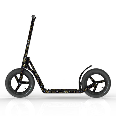 LIFERYDER INFINITY Hearts of Gold all-terrain kids scooter side view