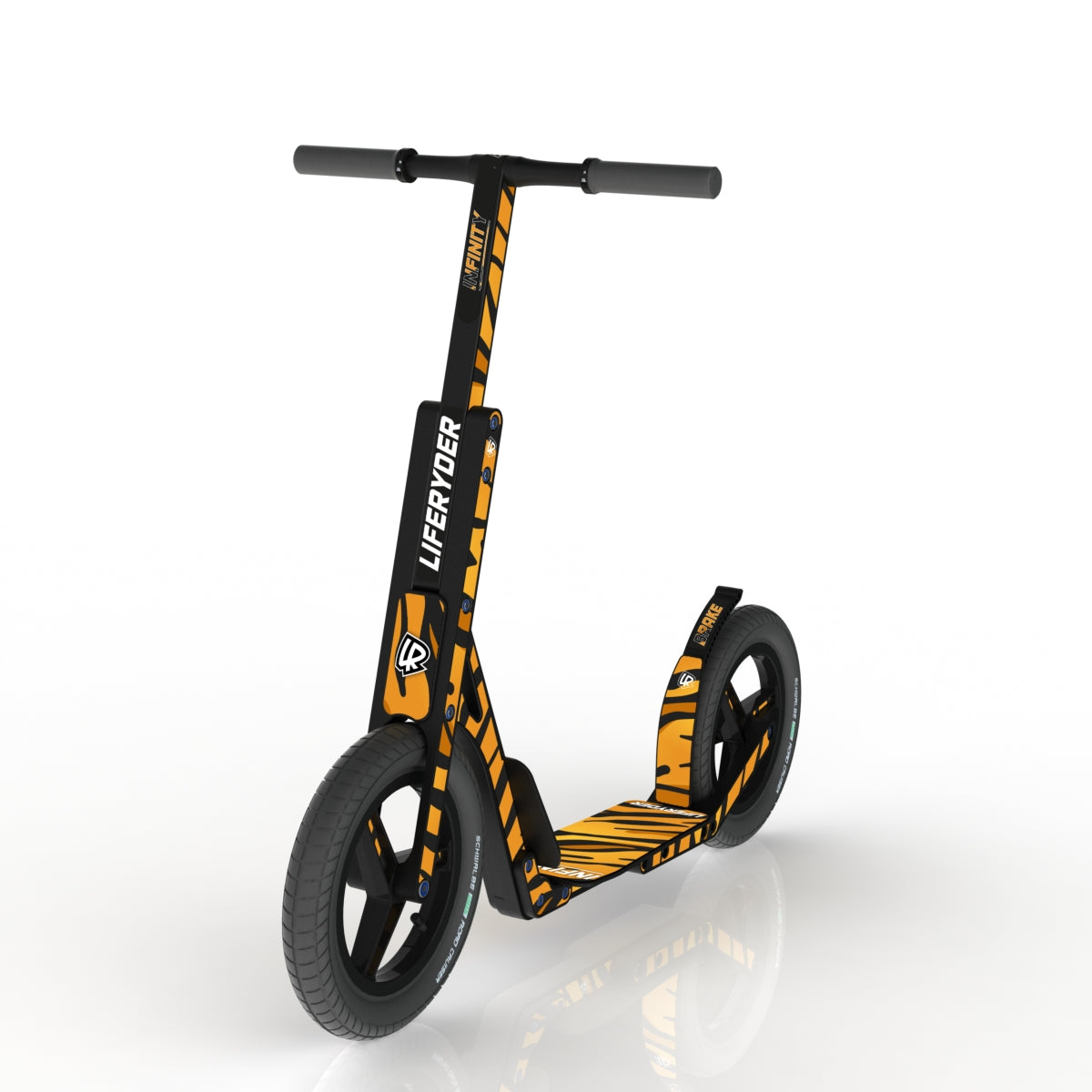 LIFERYDER VOGUE Hull Stripes balance bike sticker set preview