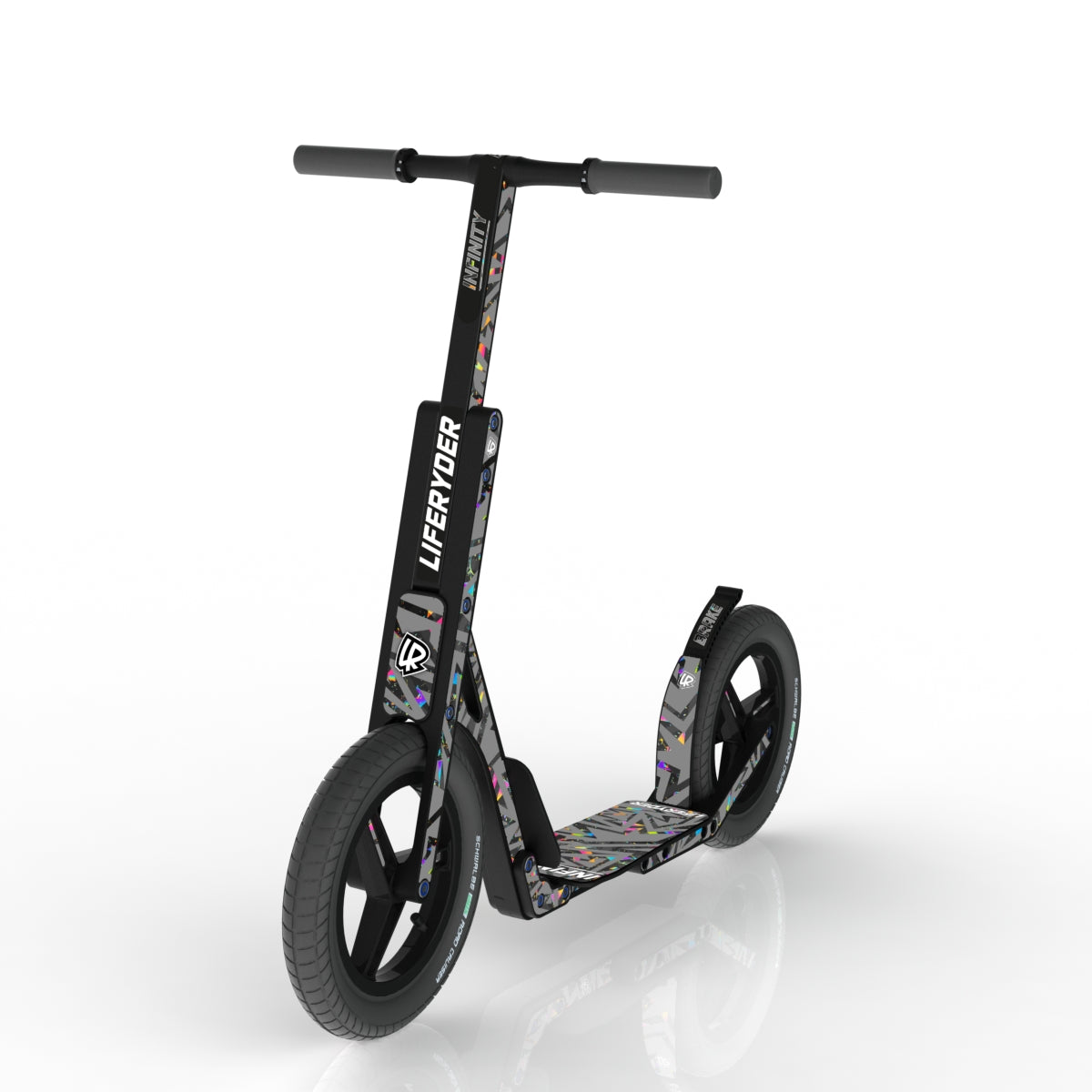LIFERYDER INFINITY Moonshine scooter sticker set preview