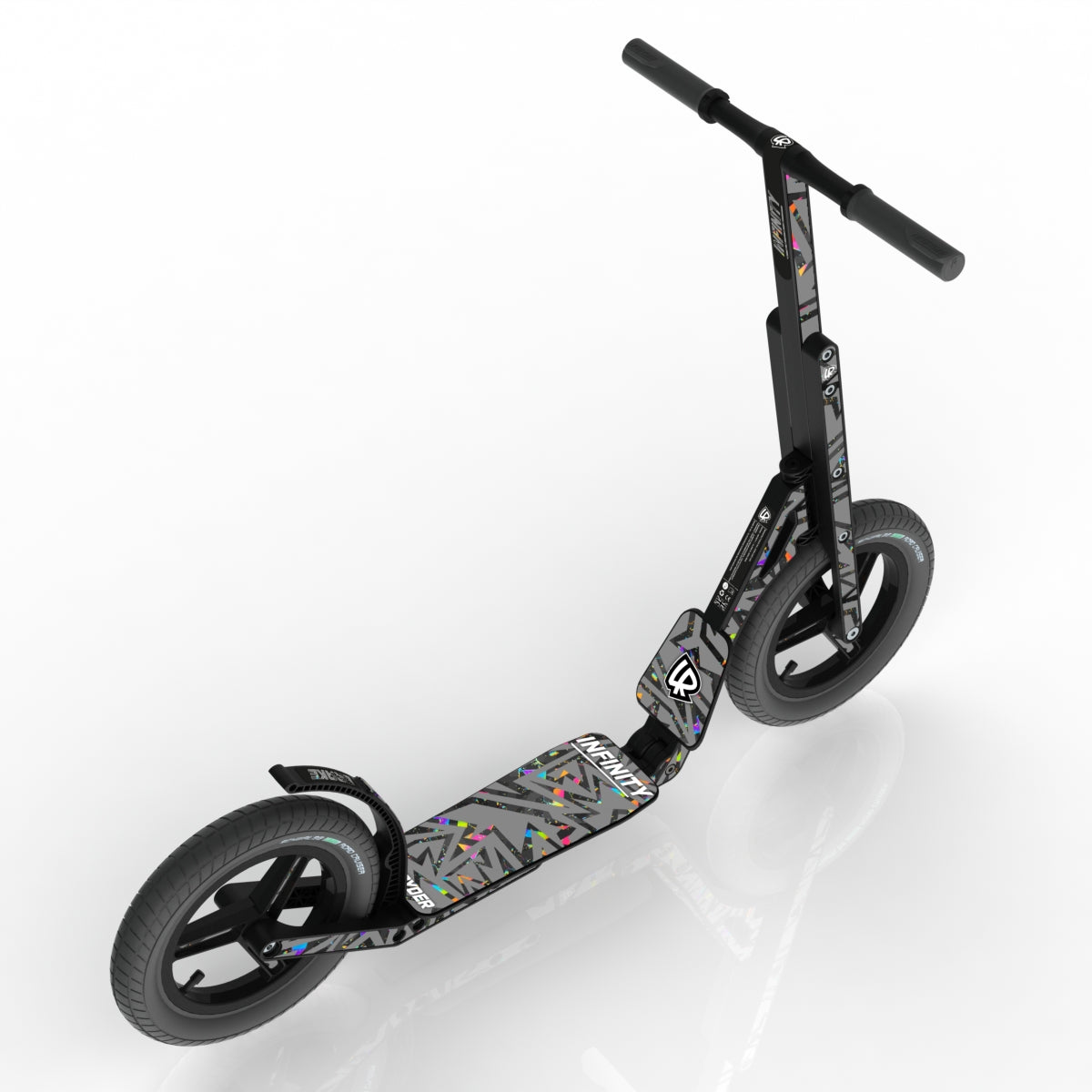 LIFERYDER INFINITY Moonshine 12 inch air tyre scooter top view