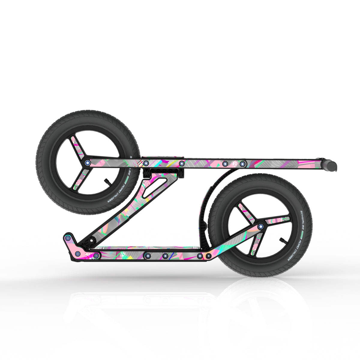 INFINITY Pink Glitch Big Wheel Scooter for Kids – LIFERYDER.UK