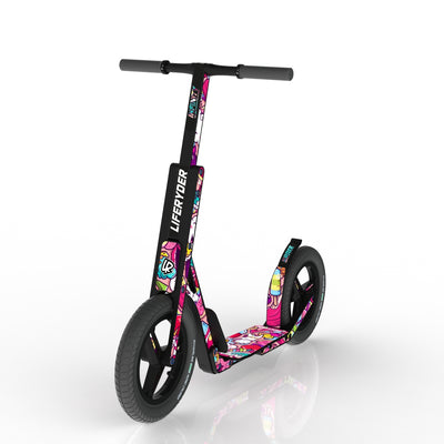 LIFERYDER HALO Popkins scooter sticker set preview