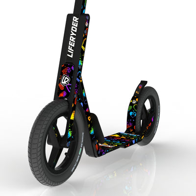 LIFERYDER INFINITY Rainbow Hearts EVOLV graphics graphic detail