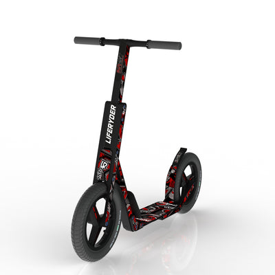 LIFERYDER INFINITY Red Mist scooter sticker set preview