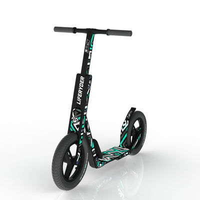 LIFERYDER INFINITY Spearmint Maze scooter sticker set preview