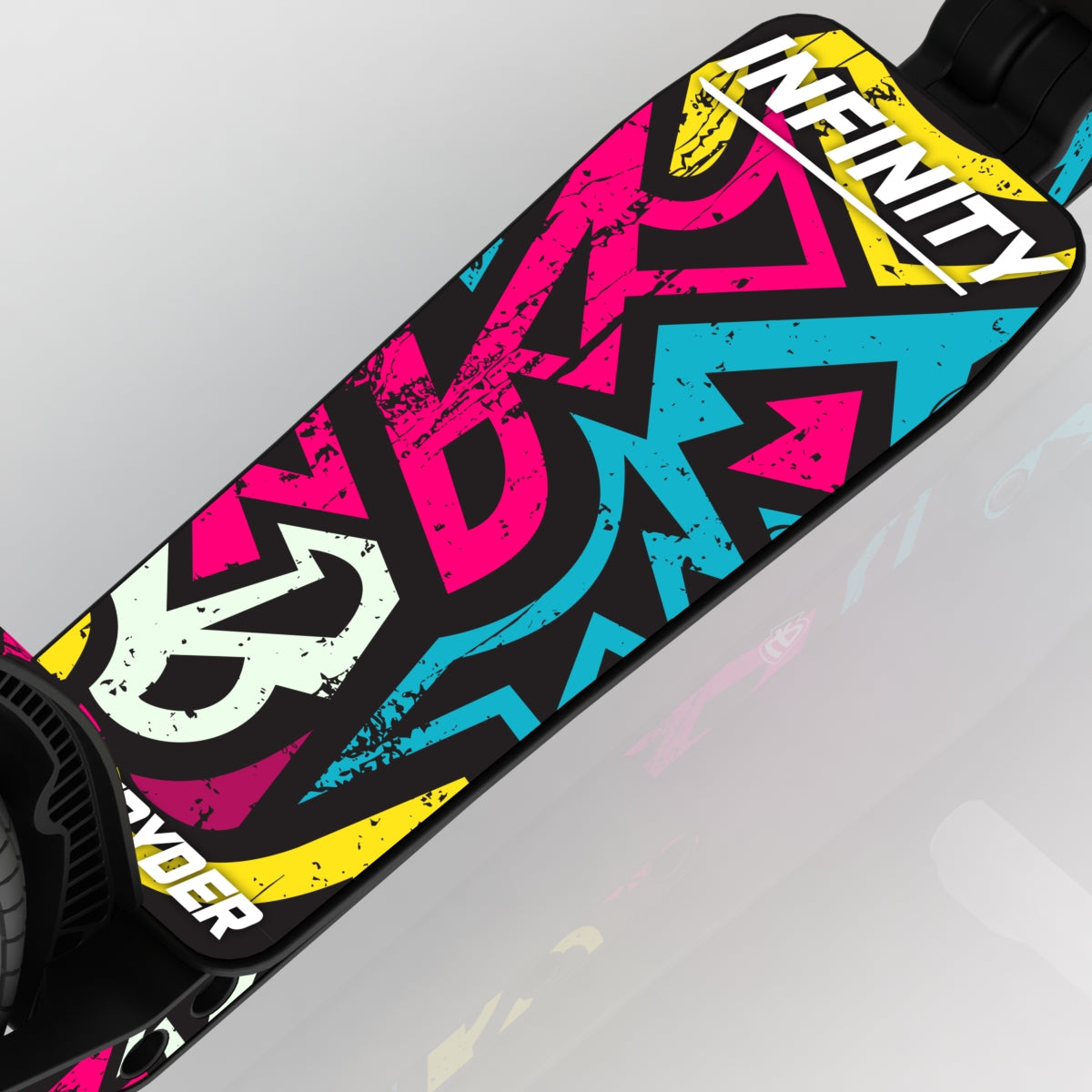 LIFERYDER INFINITY Street Attack wide scooter deck deck detail