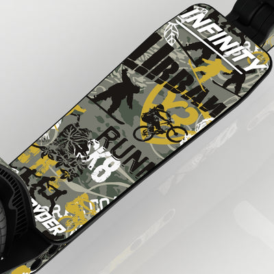 LIFERYDER INFINITY Urban Sports wide scooter deck deck detail