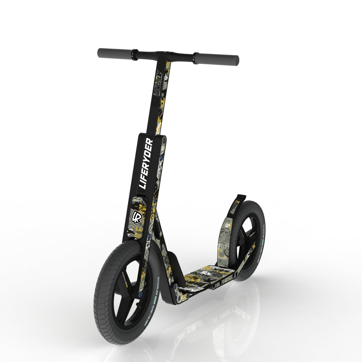 LIFERYDER INFINITY Urban Sports scooter sticker set preview
