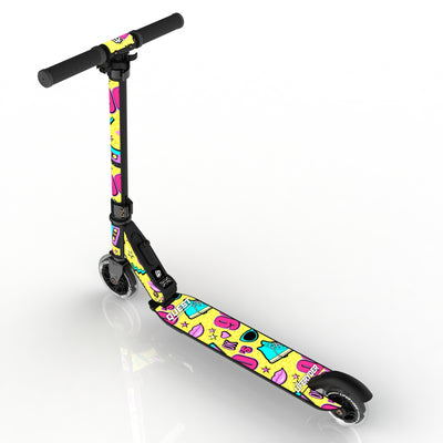 LIFERYDER QUEST 90s foldable 2 wheel scooter rear view