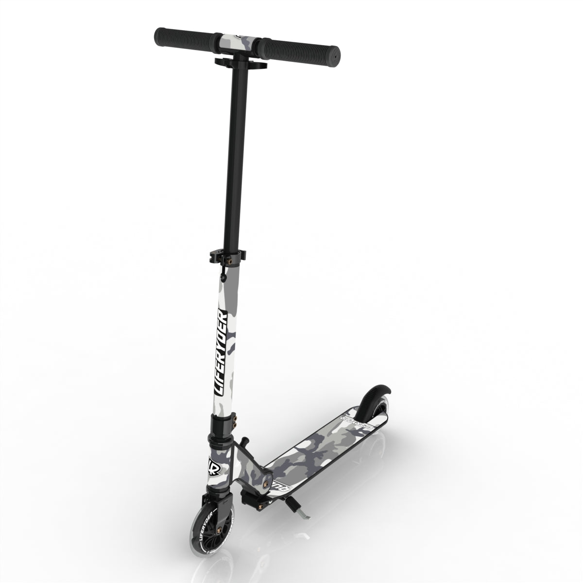 LIFERYDER QUEST Arctic Camo 2 wheel scooter product view