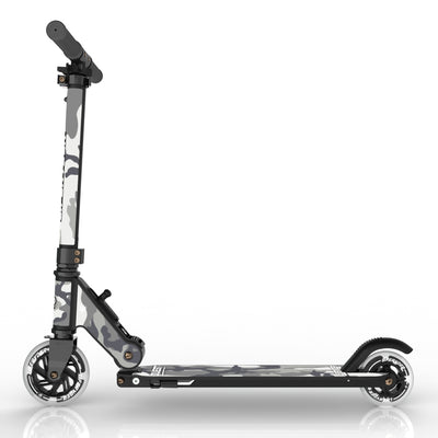 LIFERYDER QUEST Arctic Camo small wheel scooter side view