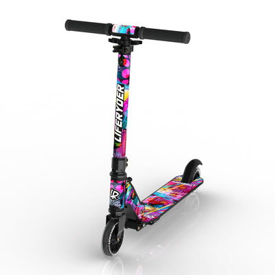 LIFERYDER QUEST Blast scooter sticker set preview