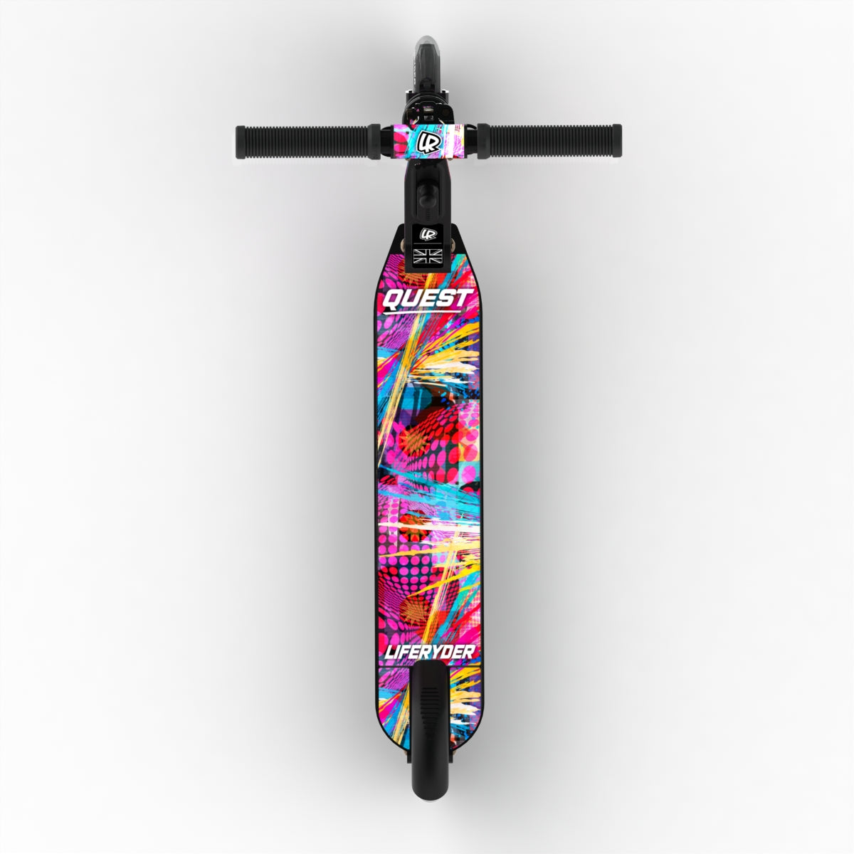 LIFERYDER QUEST Blast adjustable height 2 wheel scooter extended view