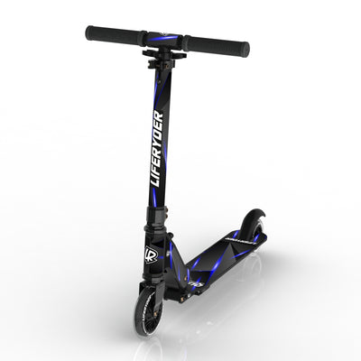 LIFERYDER QUEST Blue Stealth scooter sticker set preview