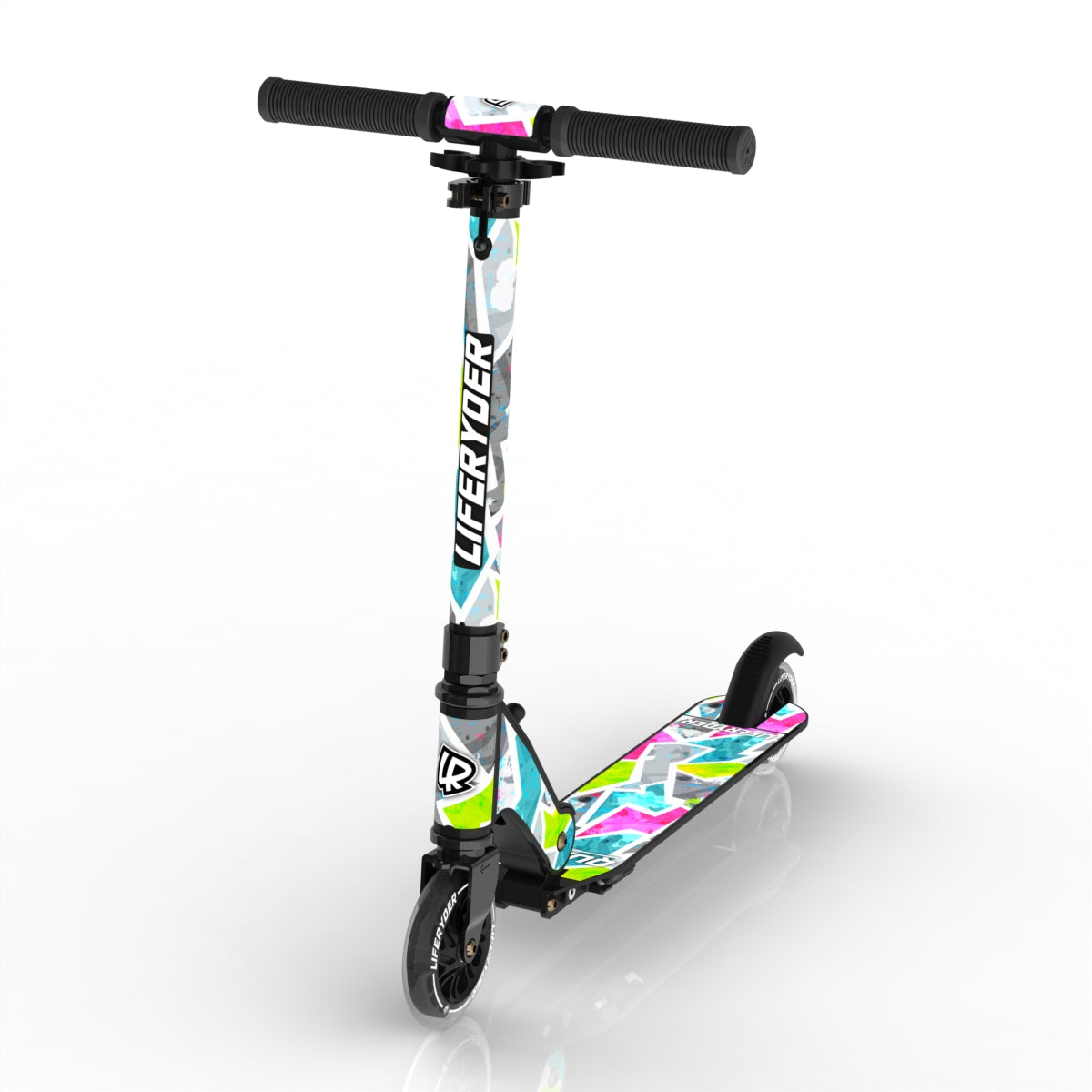 LIFERYDER QUEST Citrus scooter sticker set preview
