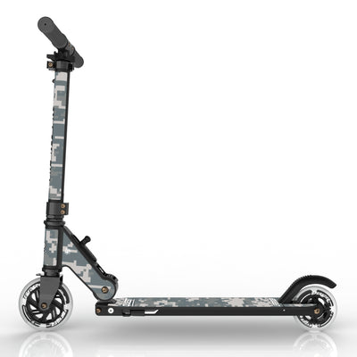 LIFERYDER QUEST Digital Camo small wheel scooter side view