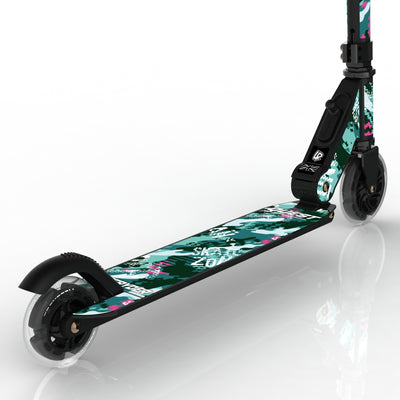 LIFERYDER QUEST Ghost Rider light-up LED wheels scooter detail