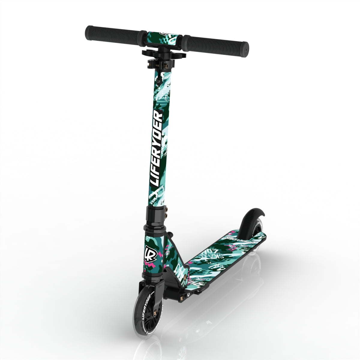 LIFERYDER QUEST Ghost Rider scooter sticker set preview