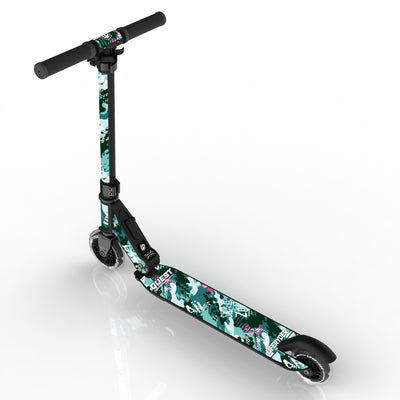 LIFERYDER QUEST Ghost Rider foldable 2 wheel scooter rear view