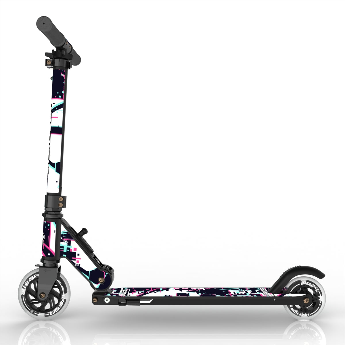 LIFERYDER QUEST Glitch small wheel scooter side view