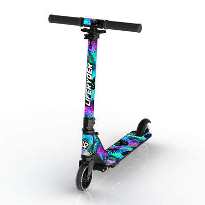 LIFERYDER QUEST Neon Palm scooter sticker set preview