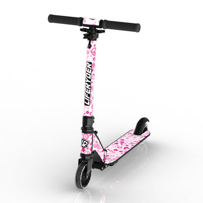 LIFERYDER QUEST Peace & Love scooter sticker set preview