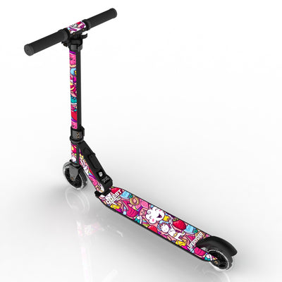 LIFERYDER QUEST Popkins foldable 2 wheel scooter rear view