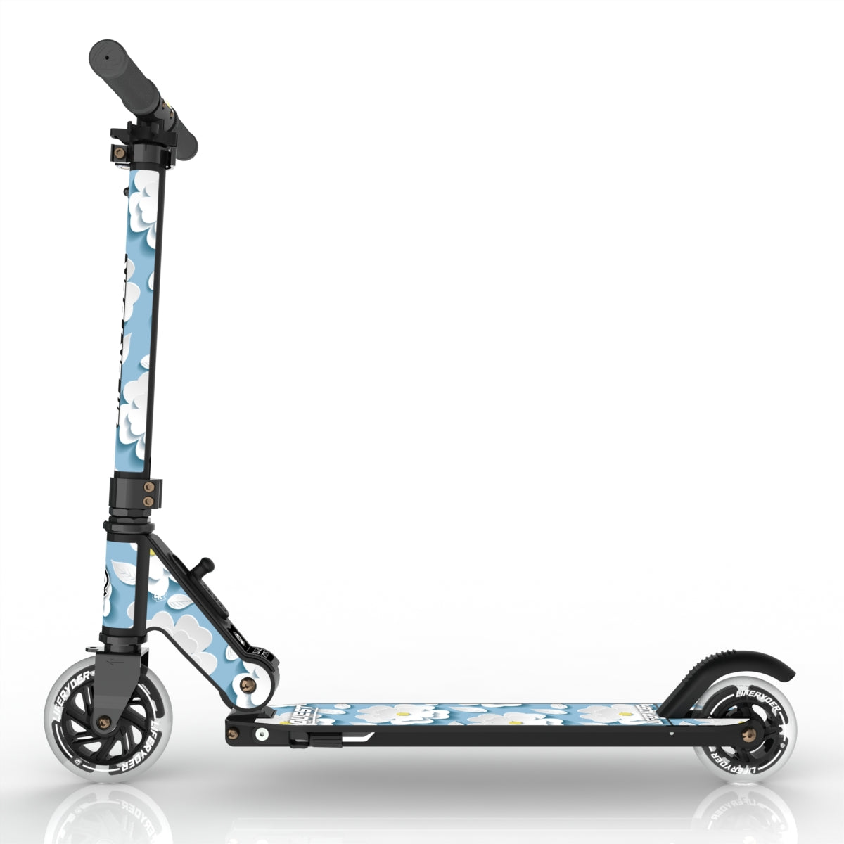 LIFERYDER QUEST Sakura Clouds small wheel scooter side view