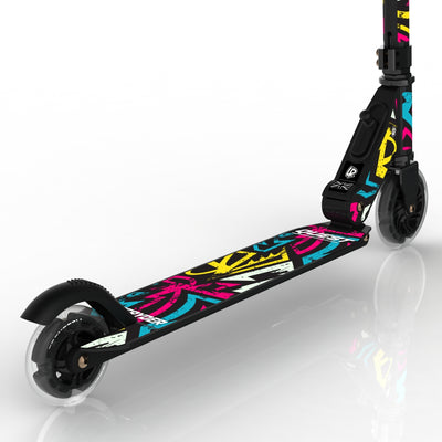 LIFERYDER QUEST Street Attack light-up LED wheels scooter detail