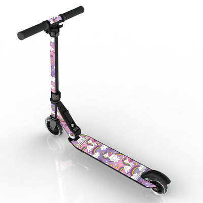 LIFERYDER QUEST Unicorn foldable 2 wheel scooter rear view