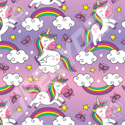 EVOLV™ Unicorn scooter sticker set for LIFERYDER scooters and balance bikes